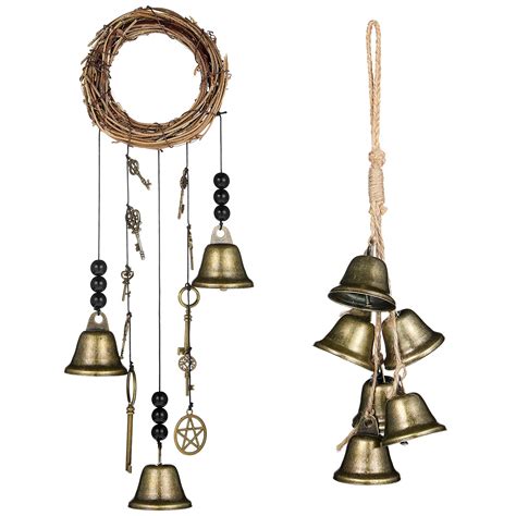 Witch Bells Hanging Ornaments: A Talisman for Good Luck and Prosperity